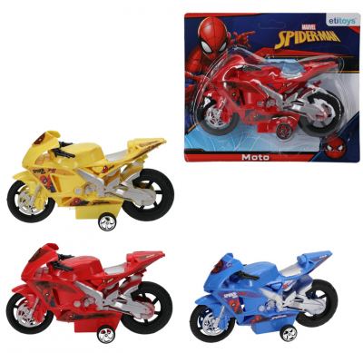 MOTO DE FRICCAO SPIDERMAN BLISTER