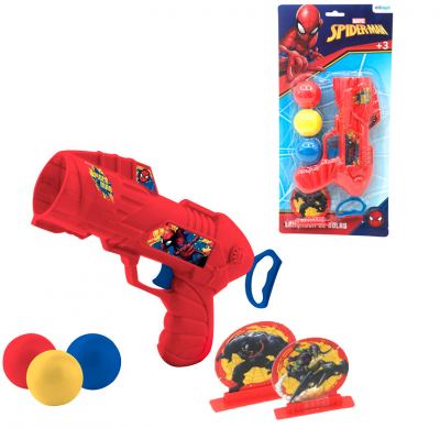 LANCA BOLA SPIDERMAN 4 PECAS