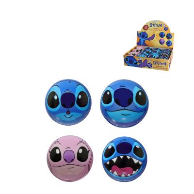 SQUISHY BOLINHA 7,5CM STITCH DISPLAY COM 12 PECAS