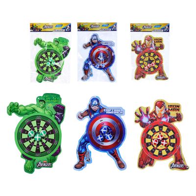LANCA BOLINHAS NO ALVO VELCRO AVENGERS