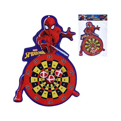 LANCA BOLINHAS NO ALVO VELCRO SPIDERMAN