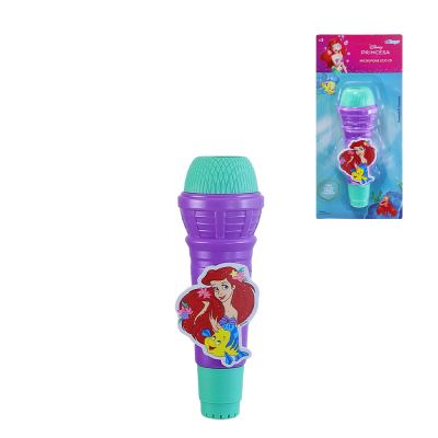 MICROFONE COM ECO GRANDE 2D PRINCESAS