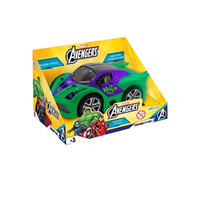 CARRINHO BATE E VOLTA 360 COM LUZ E SOM AVENGERS