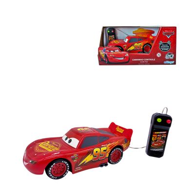 CARRINHO MCQUEEN CONTROLE REMOTO COM FIO 18CM