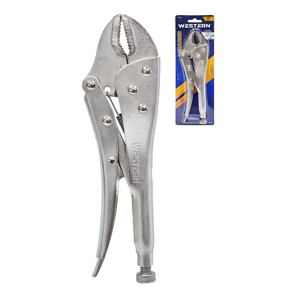 ALICATE PRESSAO MORDENTE TRIANGULAR 10"