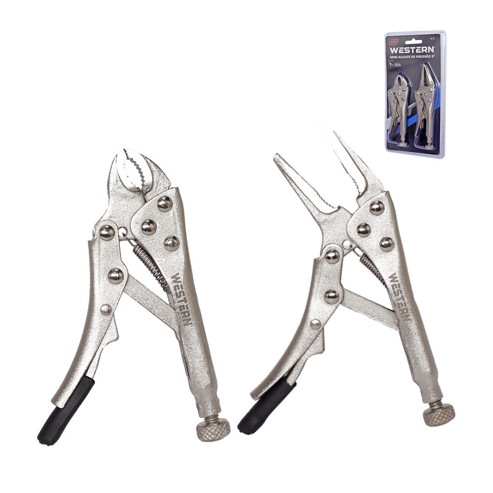 MINI ALICATE DE PRESSAO 5" - 2 PECAS