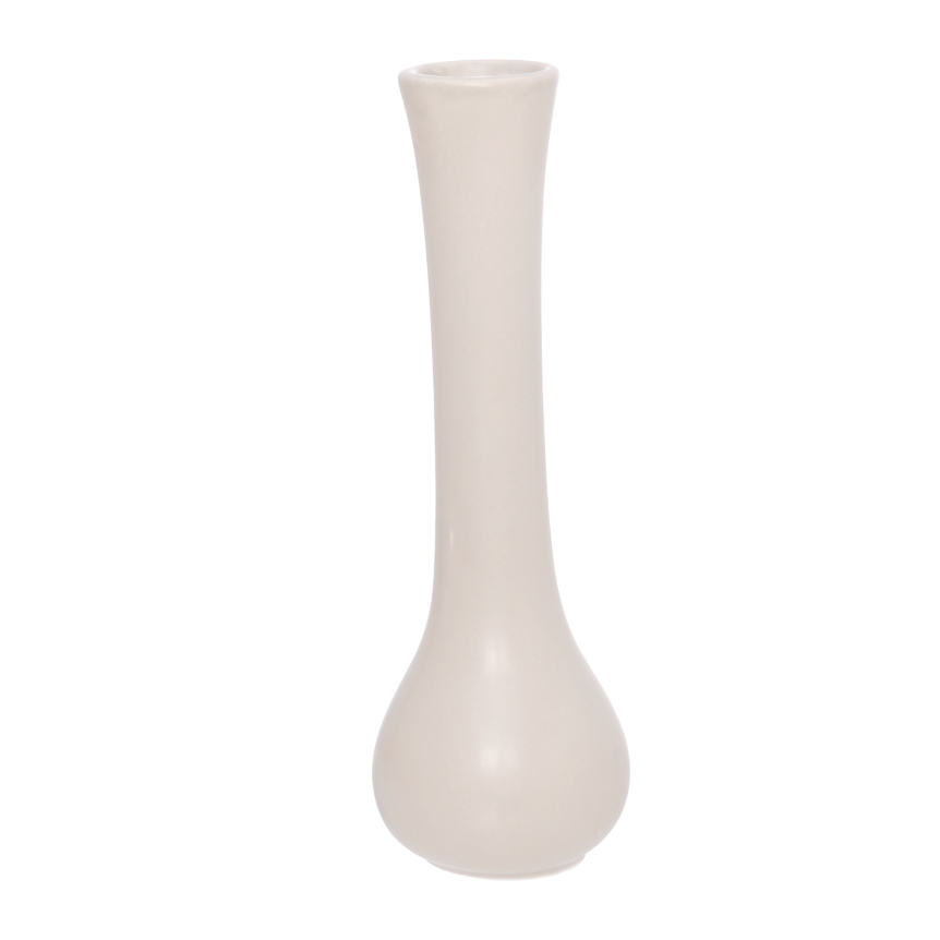 VASO DE CERAMICA GEMINI BRANCO 20 CM - HAUSKRAFT