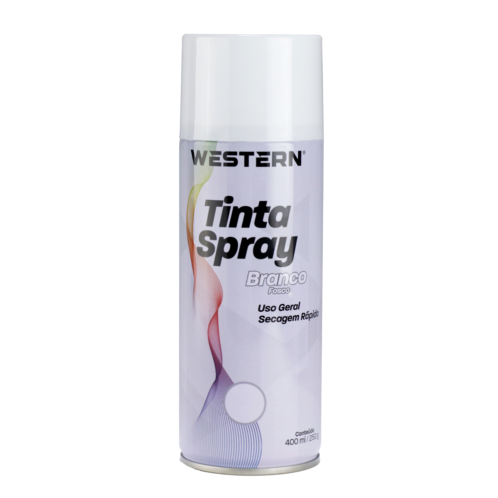 TINTA SPRAY USO GERAL FOSCO BRANCO 400ML