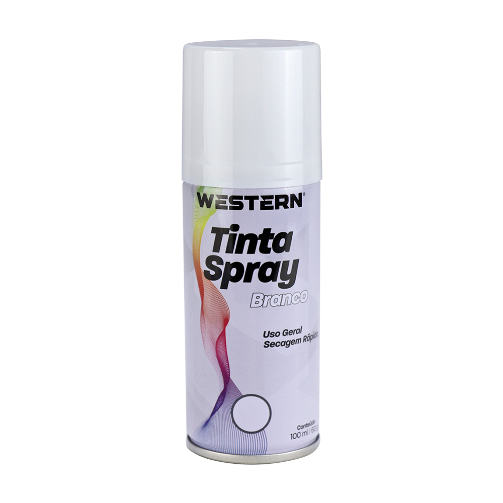 TINTA SPRAY USO GERAL BRILHO BRANCO 100ML