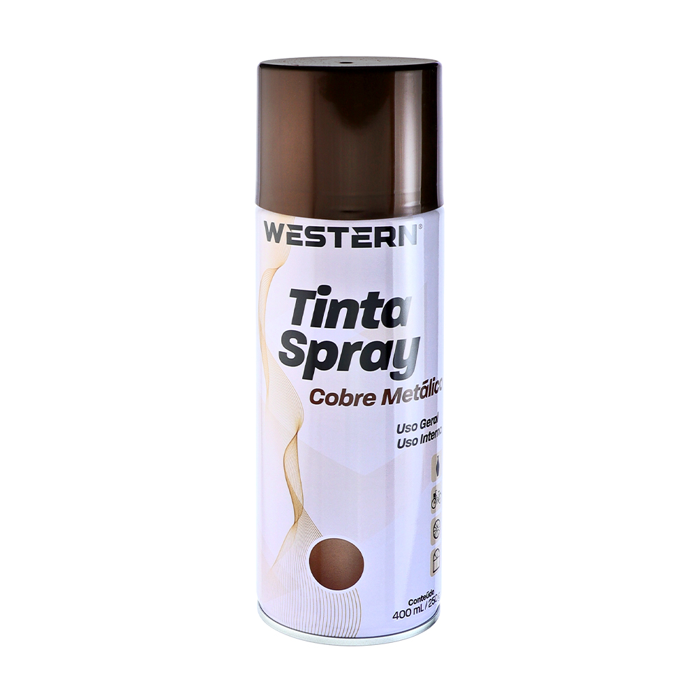 TINTA SPRAY USO GERAL METALICO COBRE 400ML