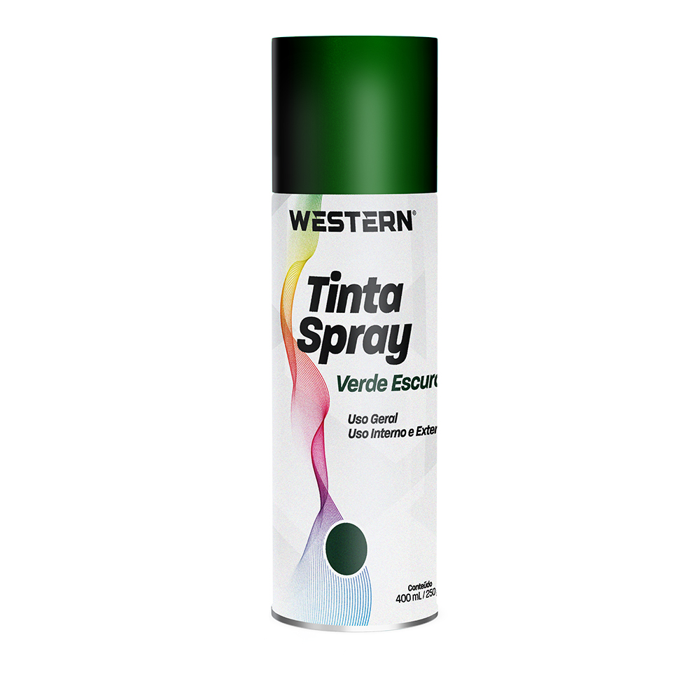 TINTA SPRAY USO GERAL BRILHO VERDE ESCURO 400ML