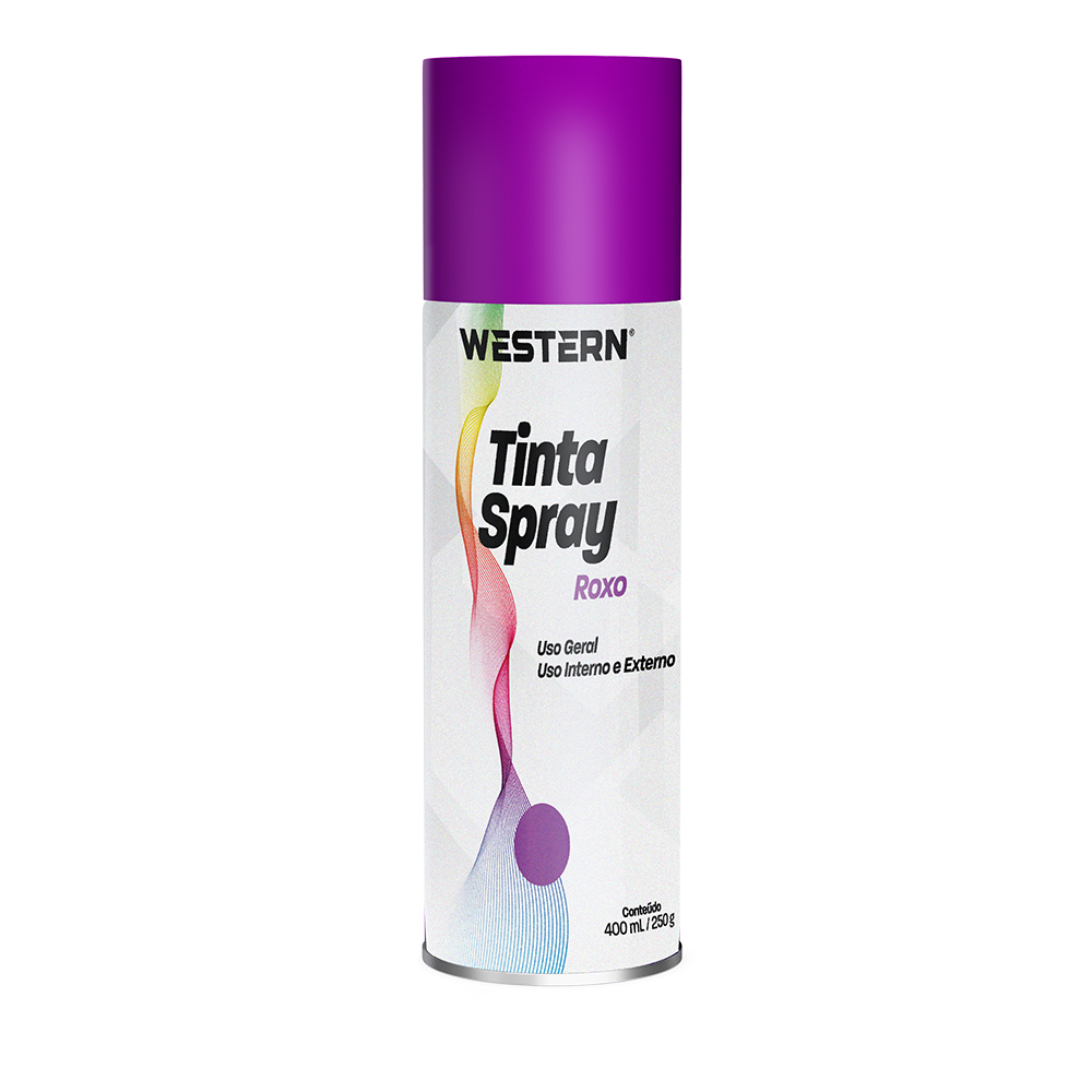 TINTA SPRAY USO GERAL BRILHO ROXO 400ML
