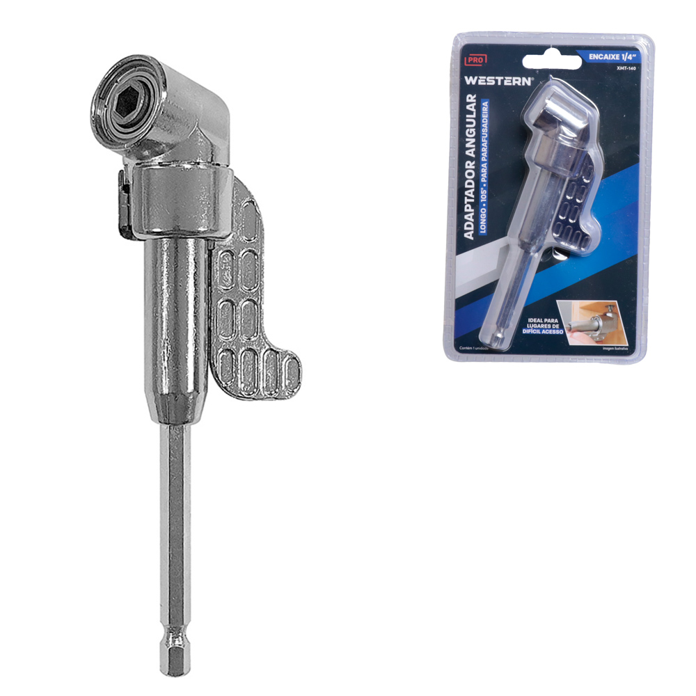 ADAPTADOR ANGULAR LONGO PARA PARAFUSADEIRA 105