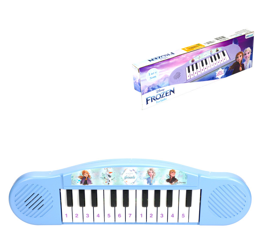 TECLADO MUSICAL FROZEN