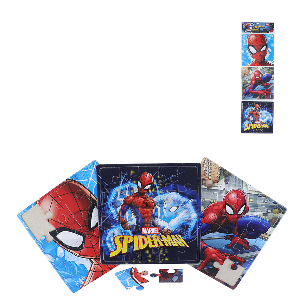 QUEBRA CABECA KIT COM 3 SPIDERMAN