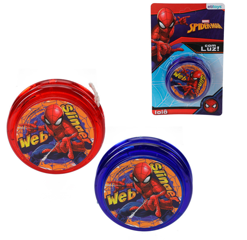 IOIO COM LUZ SPIDERMAN