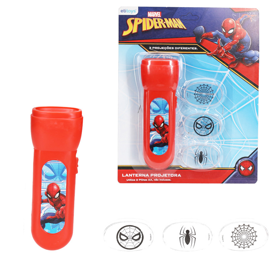 LANTERNA PROJETORA SPIDERMAN