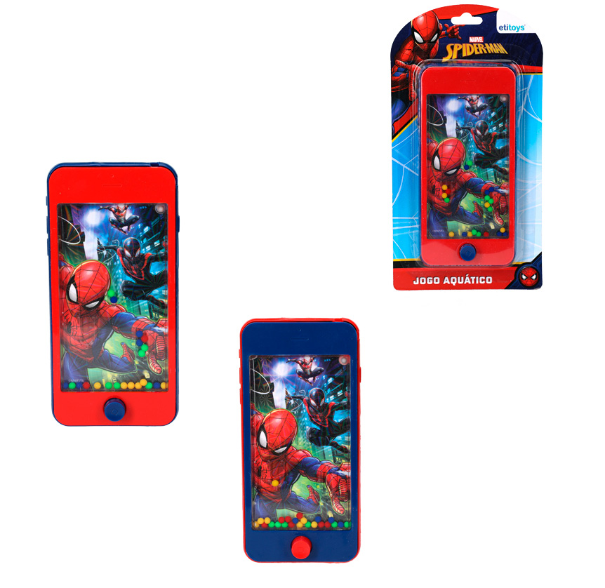 JOGO AQUATICO SPIDERMAN 7CM
