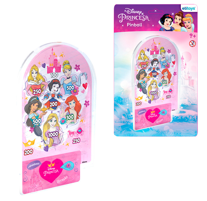 PINBALL E LABIRINTO PRINCESAS