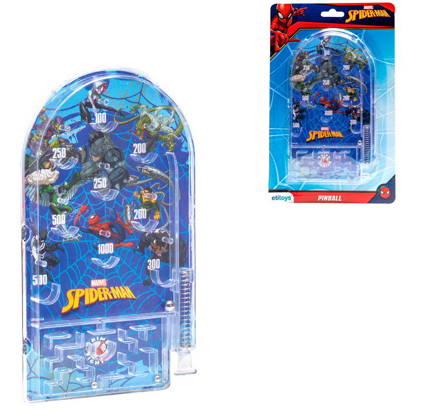 PINBALL E LABIRINTO SPIDERMAN