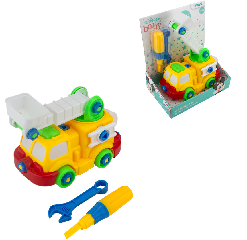 CAMINHAO MONTA E DESMONTA BABY MICKEY