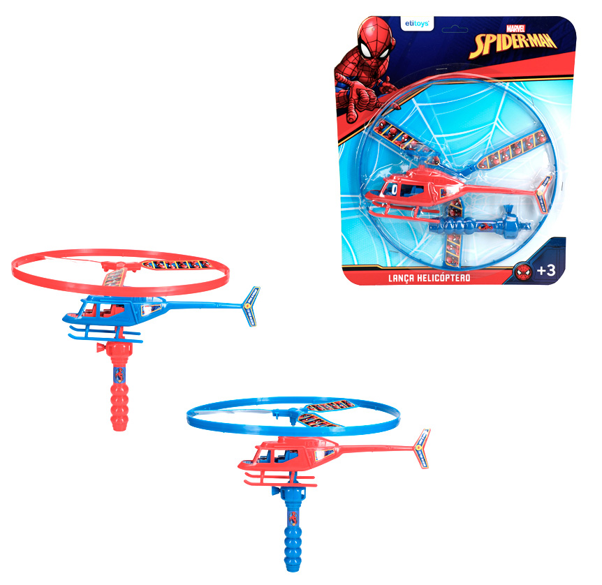 HELICOPTERO LANCADOR SPIDERMAN
