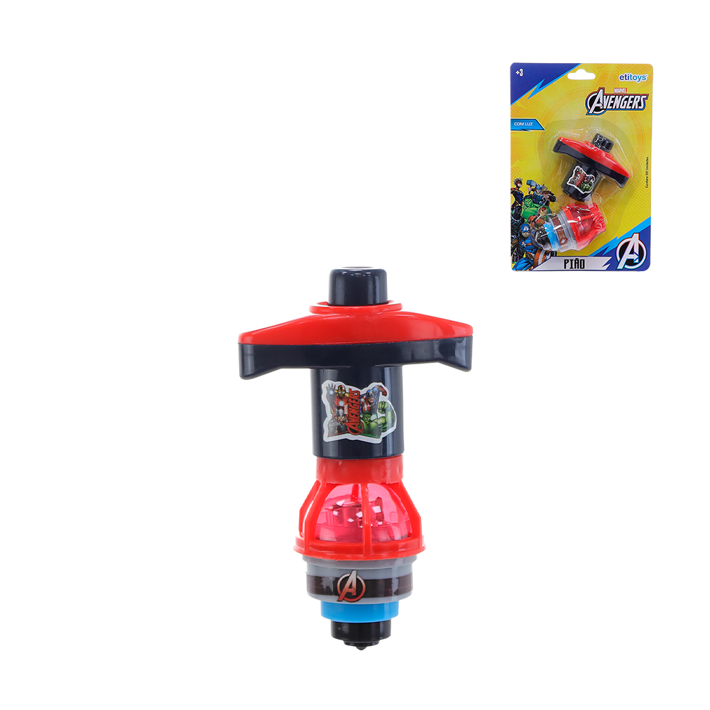 PIAO COM LUZ AVENGERS 6CM