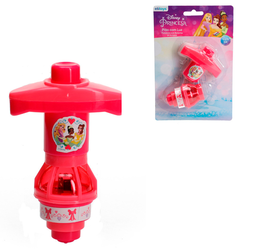 PIAO COM LUZ PRINCESAS 6CM