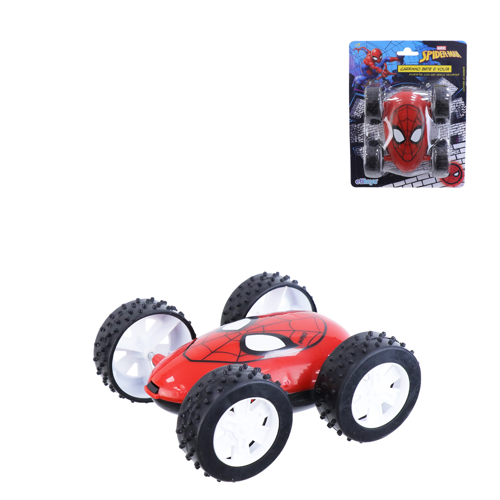 CARRINHO BATE E VOLTA DE FRICCAO SPIDER-MAN - ETITOYS