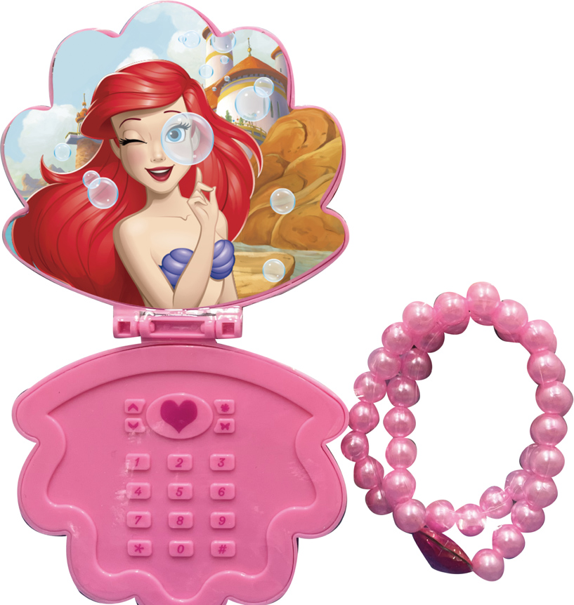 CELULAR ARIEL COM ACESSORIOS PRINCESAS