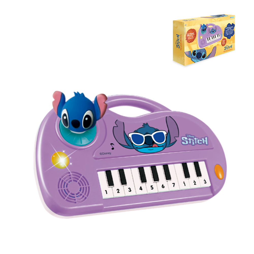 TECLADO MUSICAL STITCH