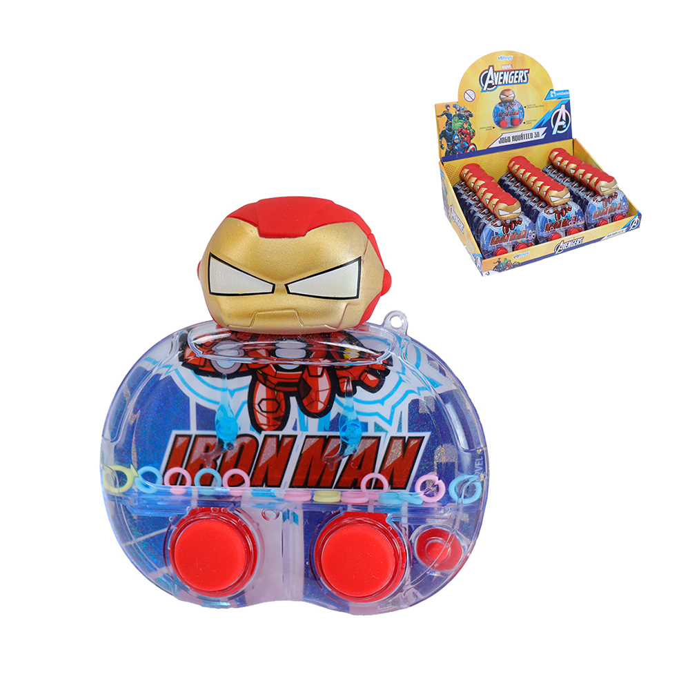 JOGO AQUATICO 3D AVENGERS 11,5CM
