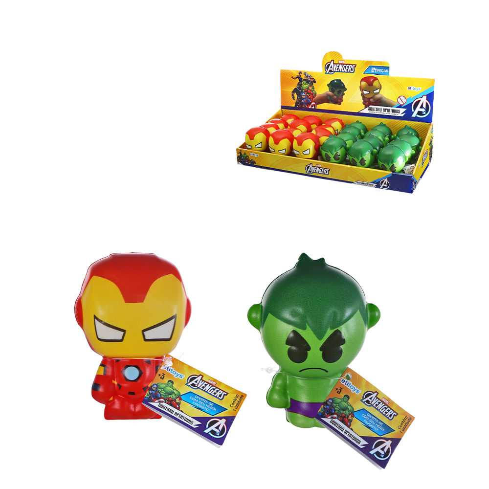 APERTUXO SQUISHY AVENGERS DISP
