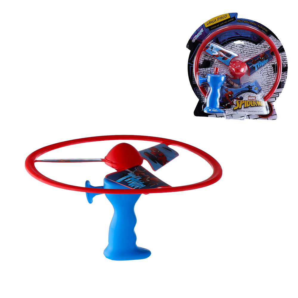 LANCA DISCOS SPIDERMAN